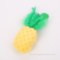 Ananas Pet jetant jouet chat en peluche